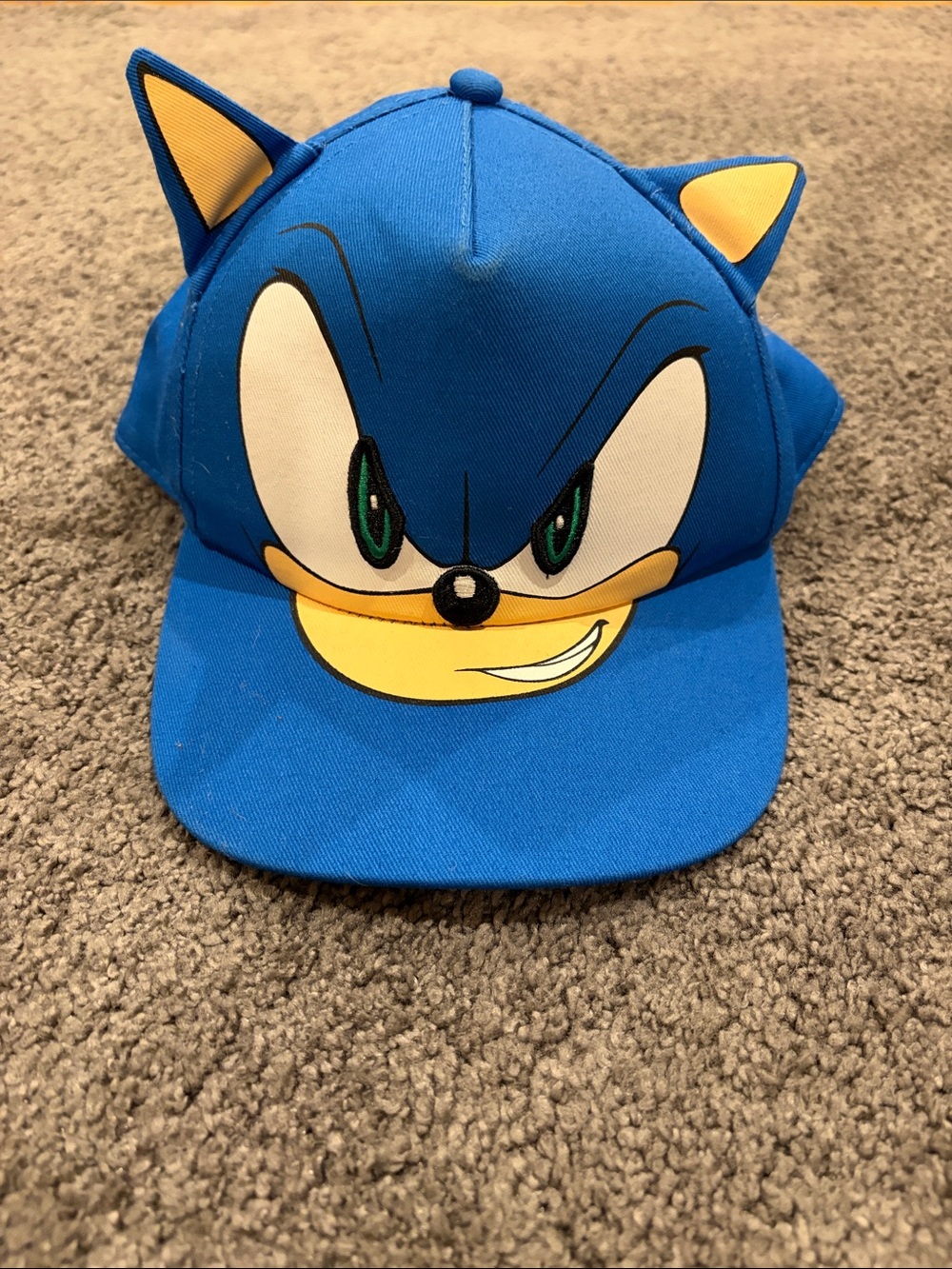 Kids Blue Sonic the Hedgehog Hat